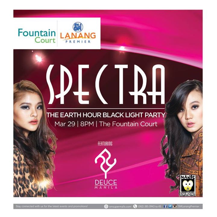 SPECTRA The Earth Hour Black Light Party