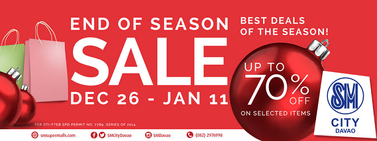 End of Season Sale at SM Lanang Premier & SM City Davao 4