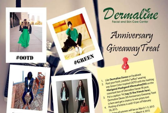 Feel Good, Look Good with Dermaline Davao Anniversary Gift Treat
