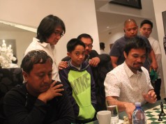 Five Days To The ‘Glory Hour,’ Pacman Plays Chess To Relax