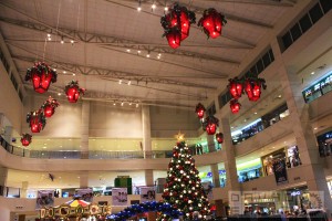 Abreeza Ayala Mall Activity Center with its seasonal get-up.