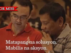 Duterte-Cayetano campaign hits Tagum City