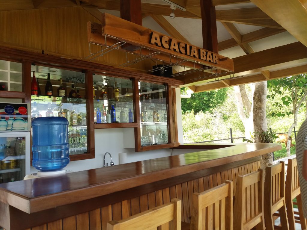 The bar. This is where you can also sing your hearts out using their high-quality karaoke system.