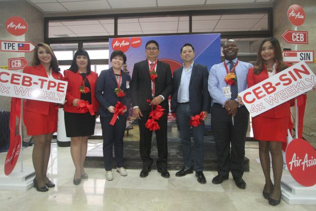 AirAsia now flies to Taipei and Singapore from Cebu