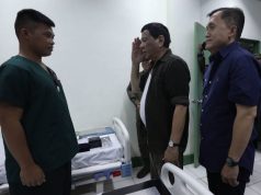 President Duterte visits wounded Scout Rangers in Jolo, Sulu