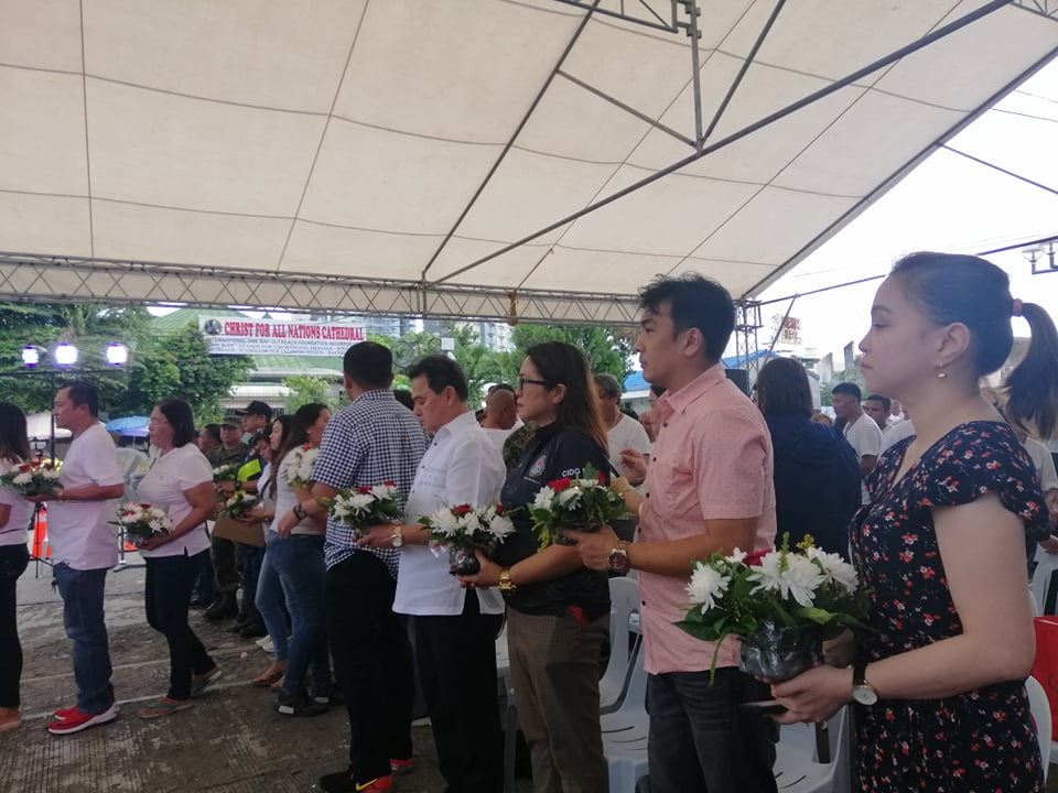 davao city commemorates third year of roxas night market bombing