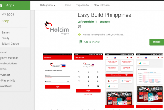 Holcim improves customer service with Easybuild, expands reach through digital innovations
