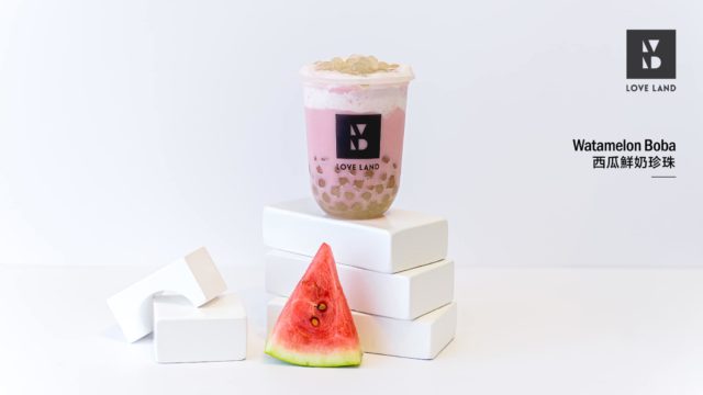 Watamelon Milkap & Watamelon Boba: Loveland Tea offers new drinks
